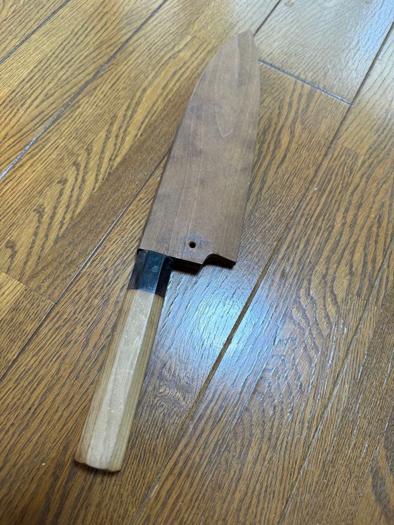 長寿　出刃包丁　刃渡り　21cm