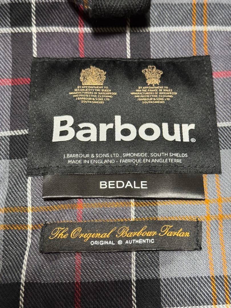 Barbour BEDALE ブラック 42サイズ