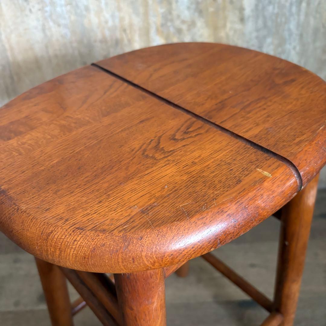 オールドカリモク　ヴィンテージ　スツール　①