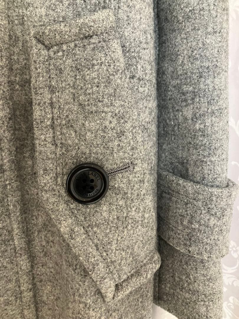 BLUE LABEL CRESTBRIDGE ダッフルコート36サイズ グレー