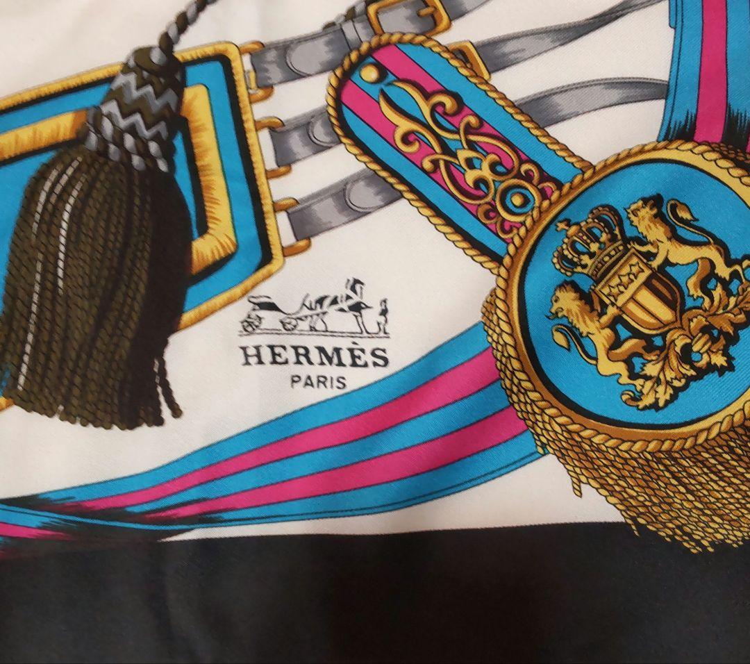 HERMES シルク大判スカーフ カレ90
