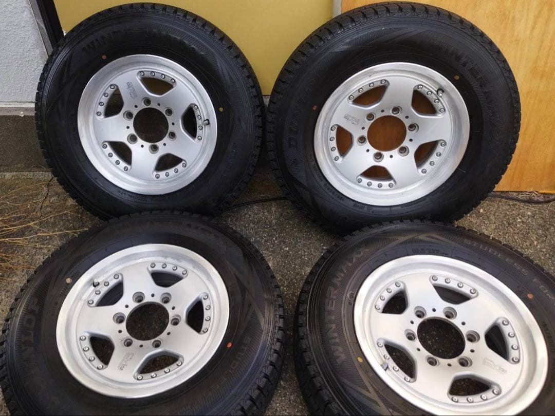 ダンロップ スタッドレスタイヤ ウィンターマックス 195/80/15