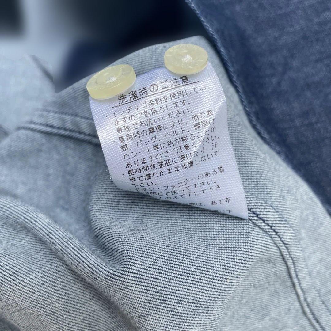 LACOSTE ラコステ ダークブルー デニム シャツ 長袖