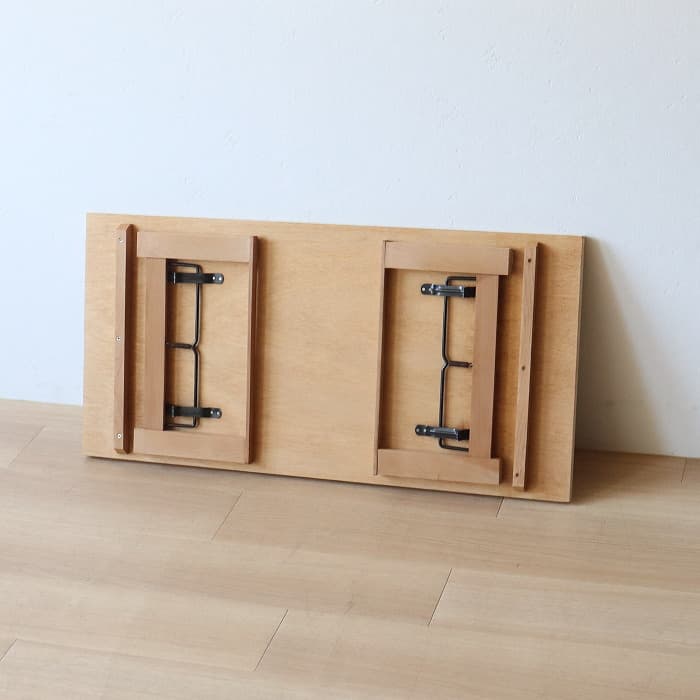 アンティーク シナ突板材 折り畳み ローテーブル ちゃぶ台 古家具 レトロ