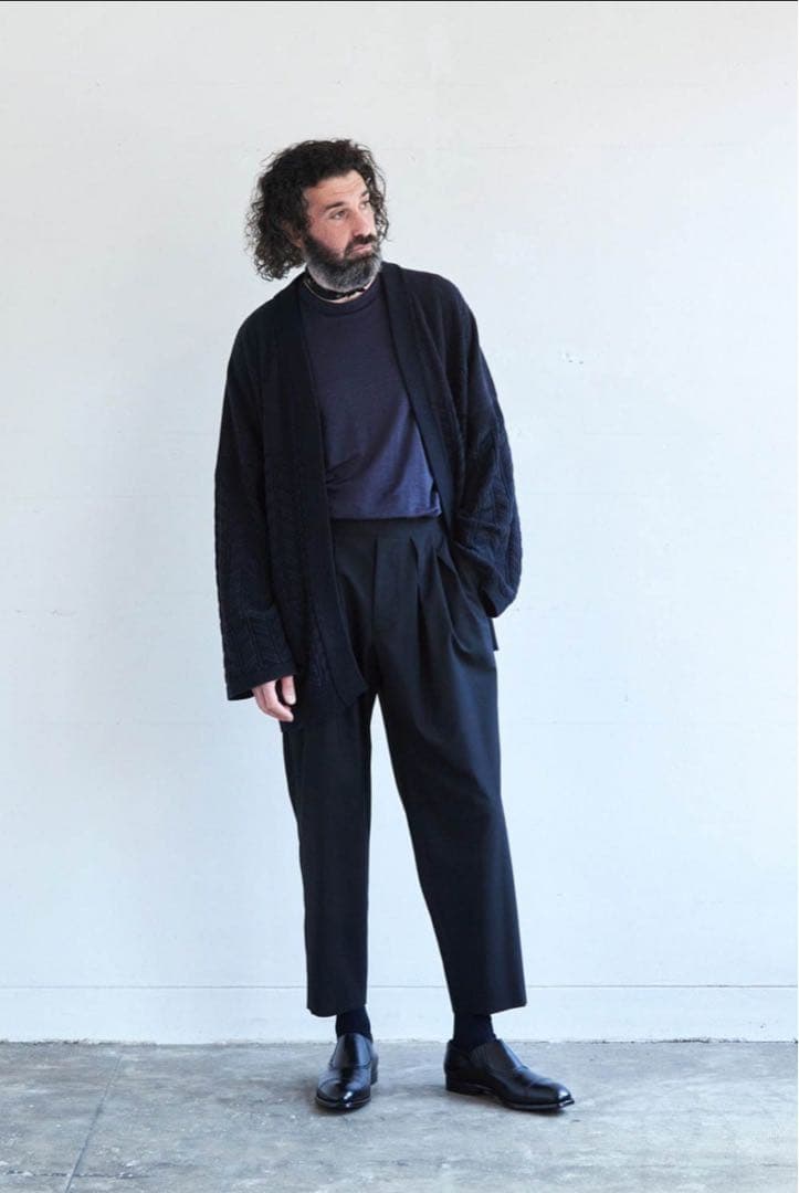 YASHIKI Gunjo Hanten Knit サイズ2