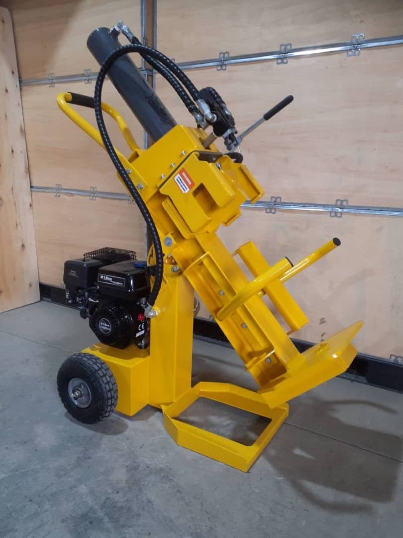 新製品 作業角度３モードチルト可変式 ２２T 薪割り機　　余裕の作業２２ｔパワー