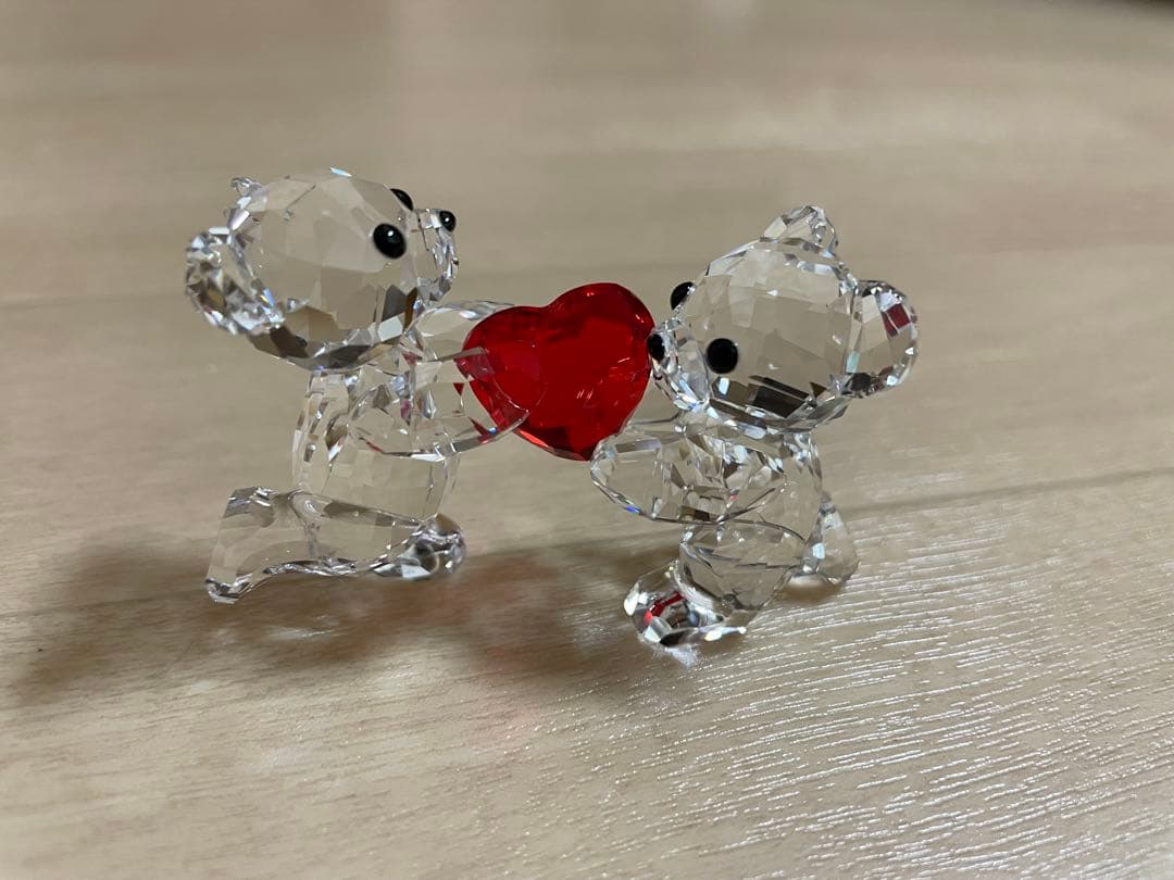 lovlots クリスタルクマ 置物