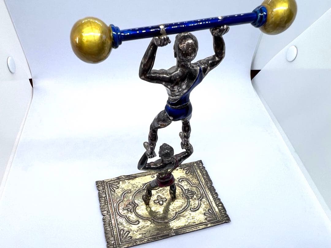 ティファニー　置物　インテリア　サーカス　シルバー