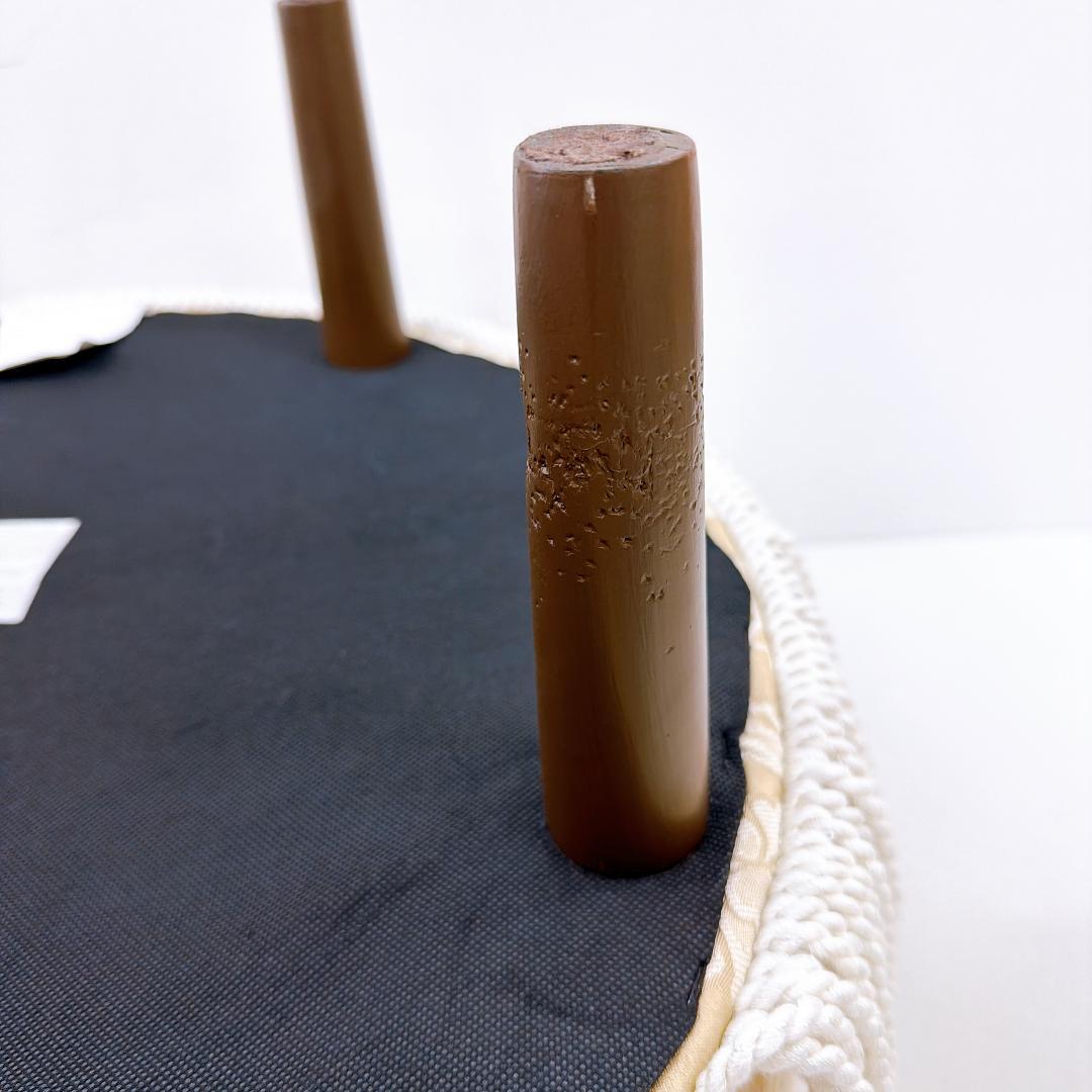 【美品】JenniferTaylor ジェニファーテイラー 丸スツール ①