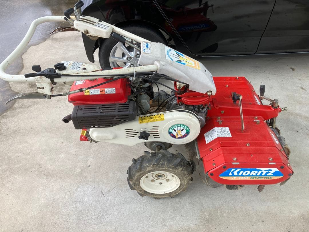 KIORITZ KR0703 耕運機 赤