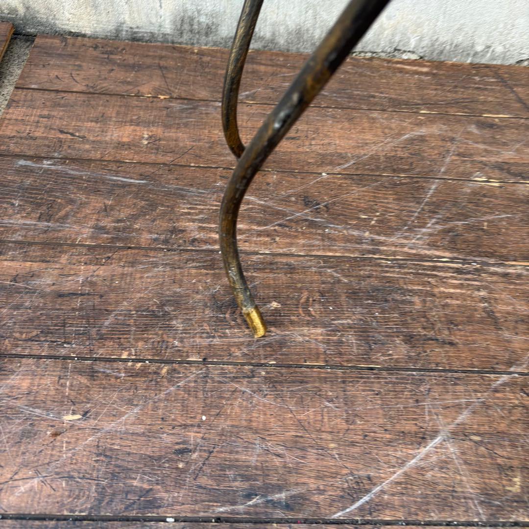 アンティーク 薔薇モチーフ アイアンラック 飾り棚 フラワーラック ビンテージ