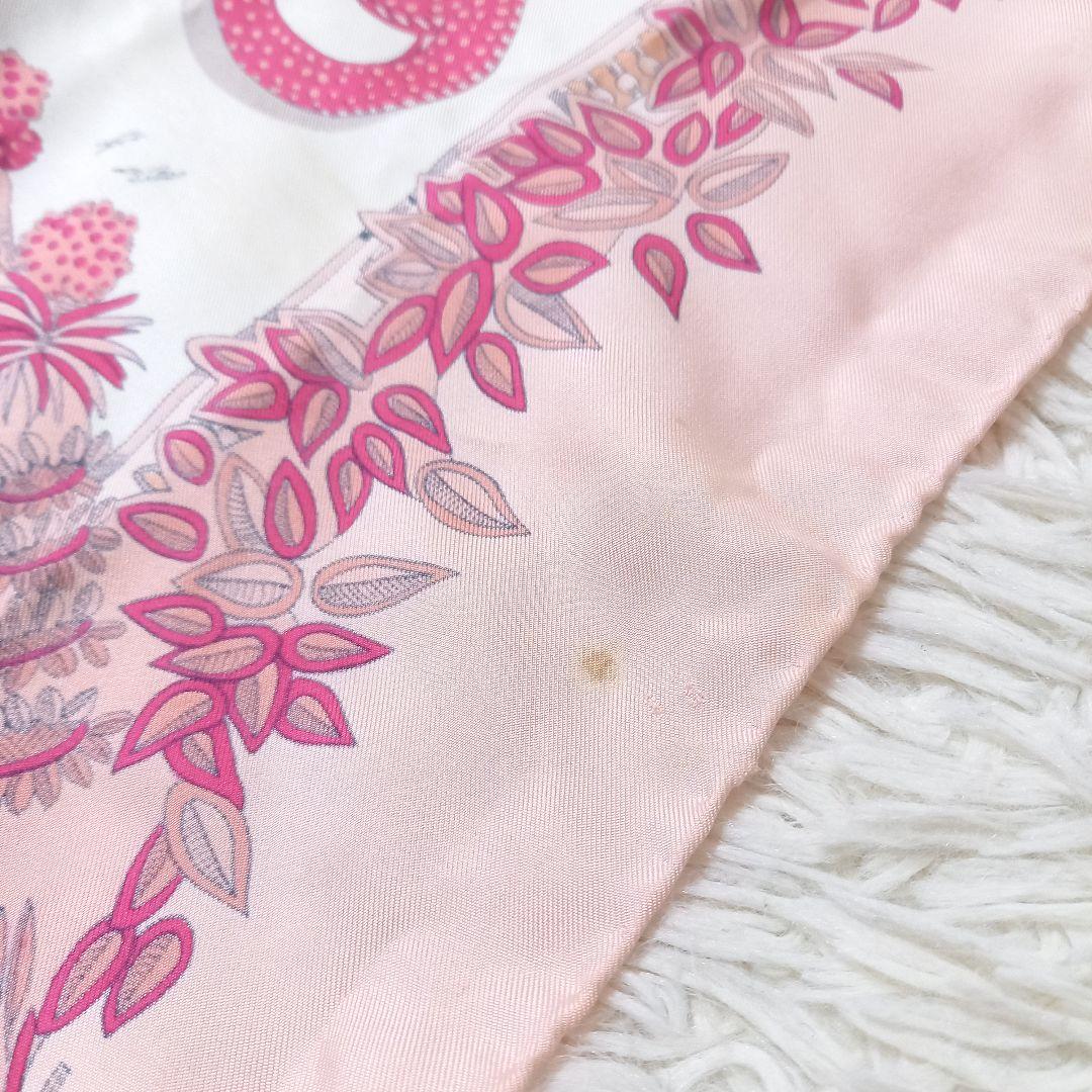 HERMES　LE PARADIS DU ROY　王の楽園　カレ90　スカーフ