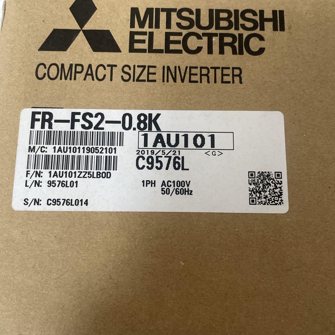 三菱電機　FR-FS2-0.8K コンパクトサイズインバーター