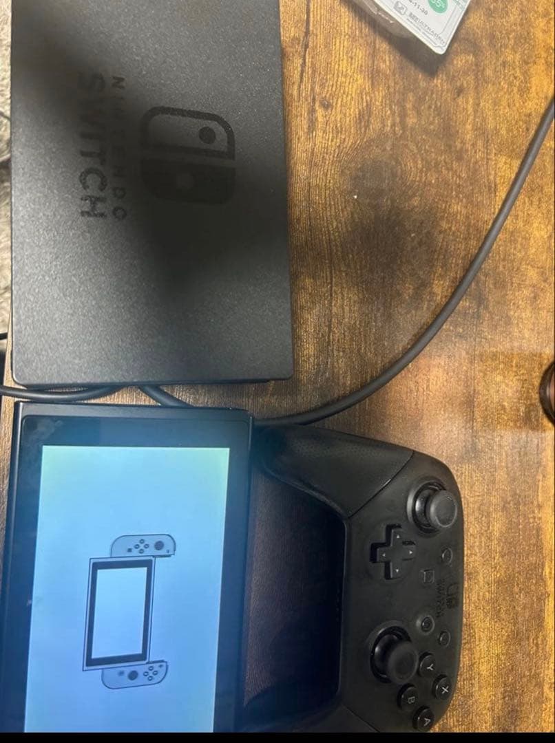 Nintendo Switch 本体 ドッグ付き 動作確認 ACケーブ