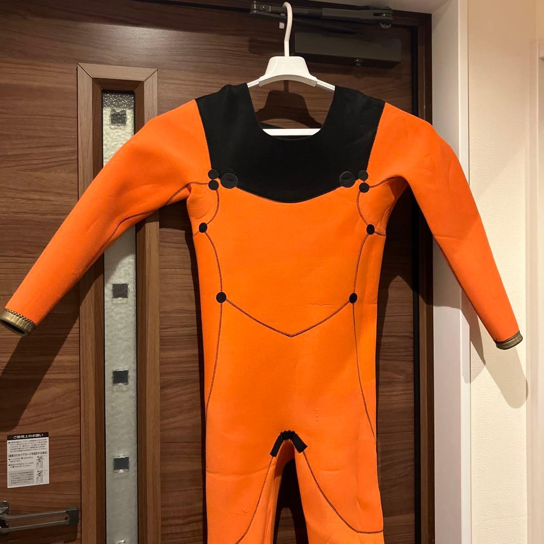 フェローウエットスーツ　fellow セミドライ5×3㎜　MLB フルスーツ