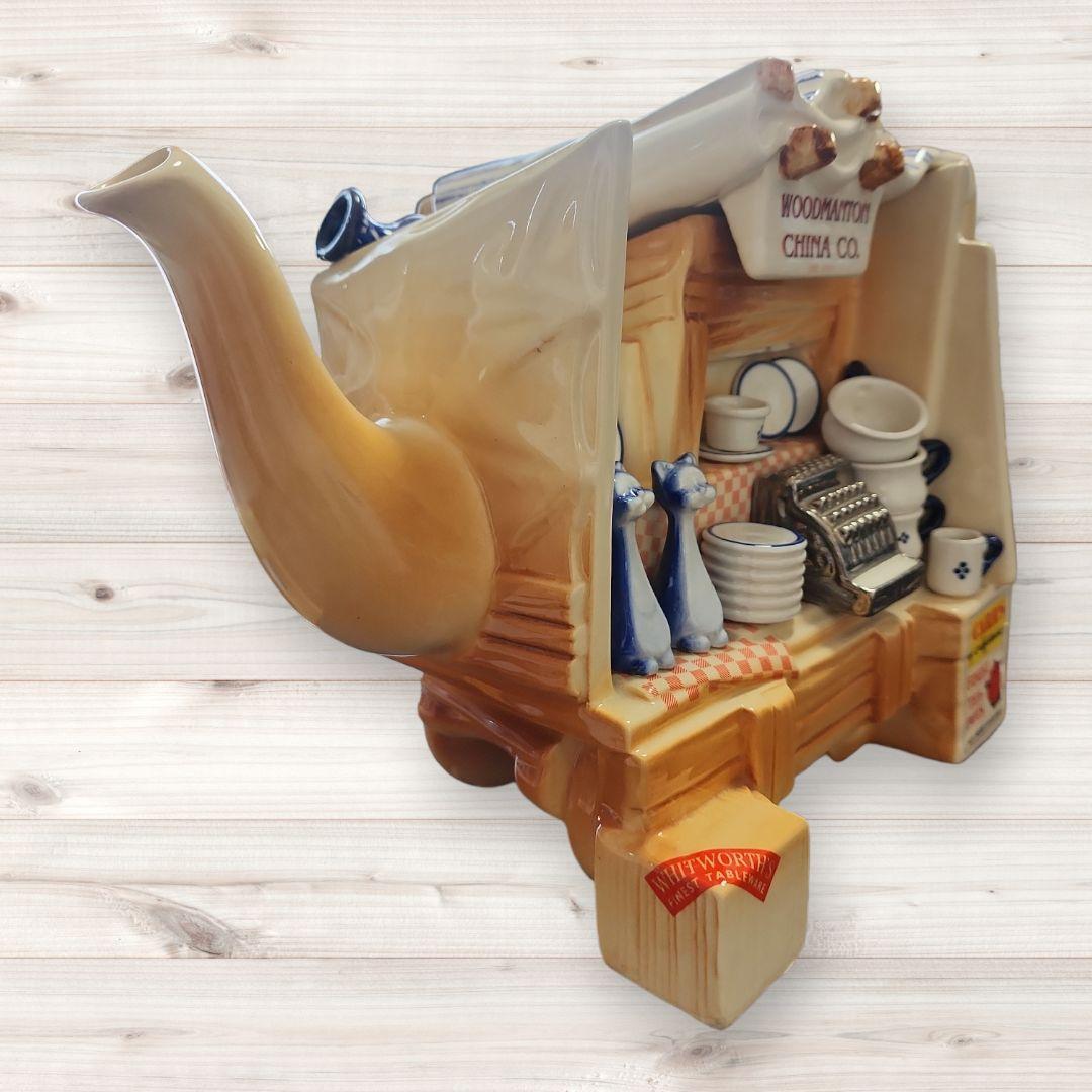 超レア!! 　陶芸家ポールカーデュー　ティーポット　ストール型ティーポット