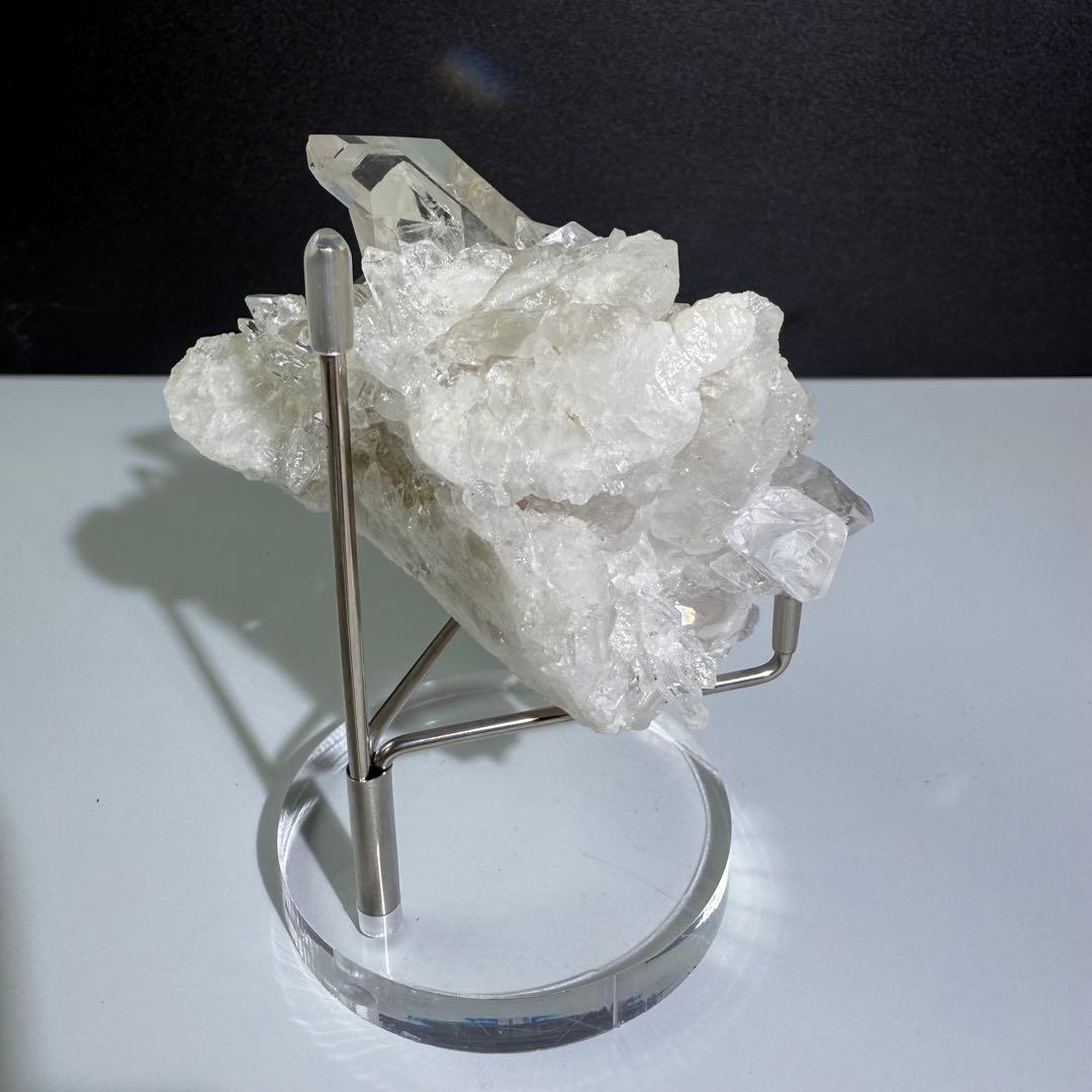 ブラジルミナスジェライス州産❣️天然石水晶のクラスター　置物NO.081409