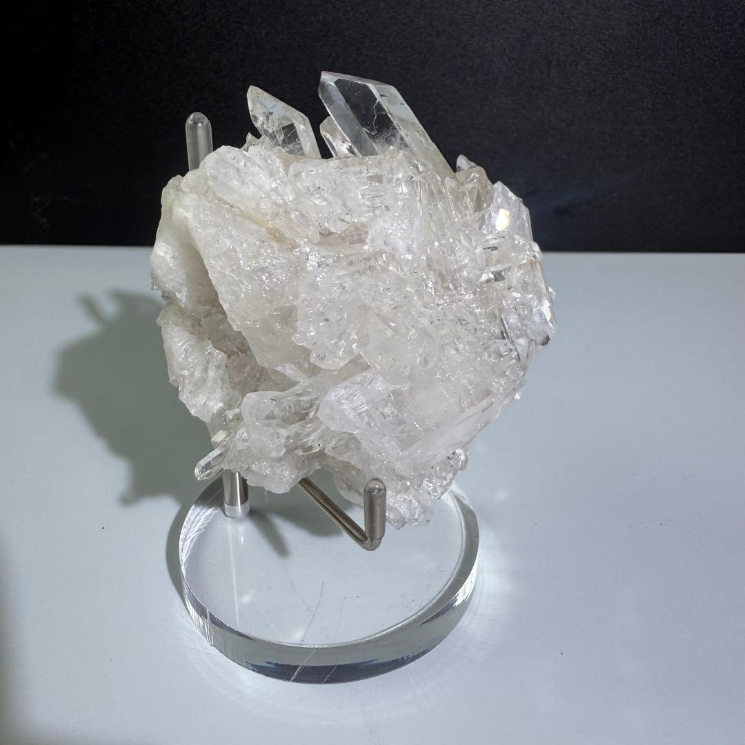 ブラジルミナスジェライス州産❣️天然石水晶のクラスター　置物NO.081409