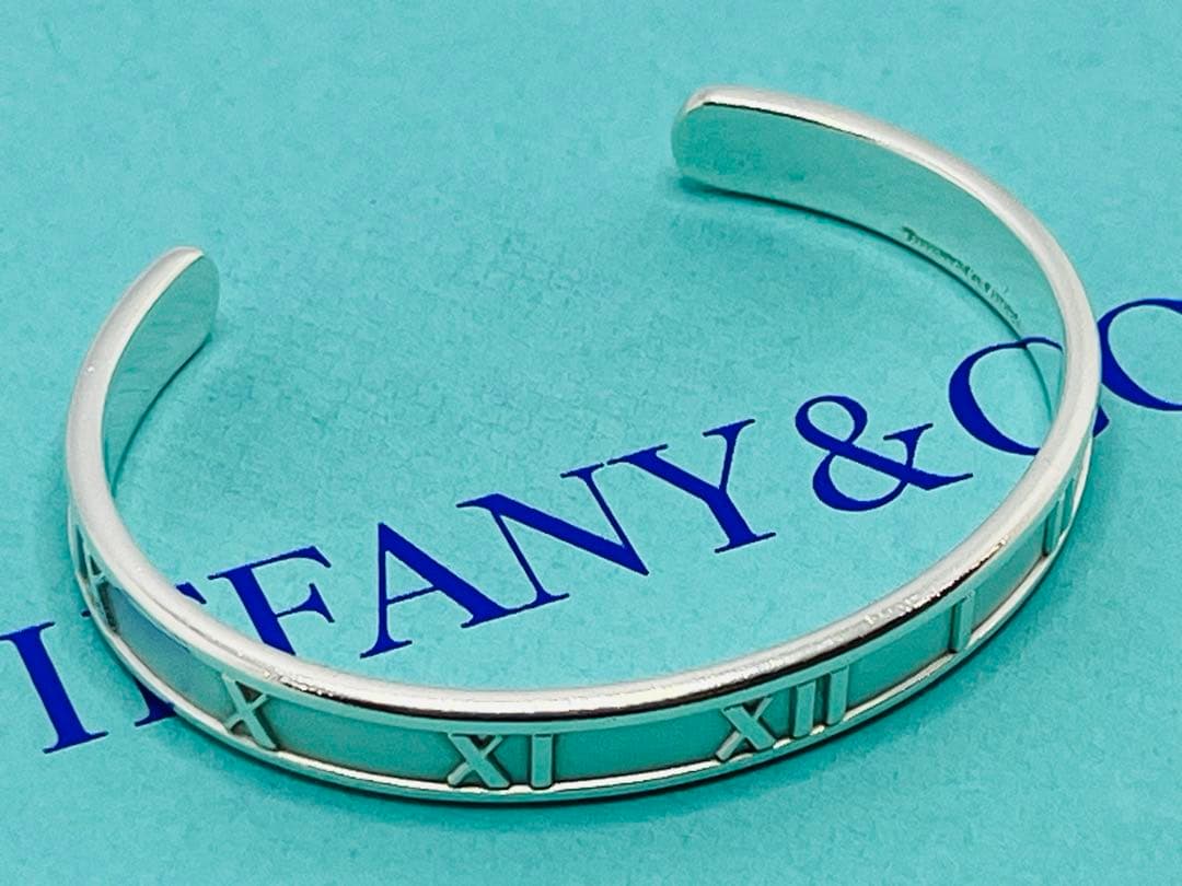 c648 オールドティファニー　1995 アトラス　ATLAS バングル　925