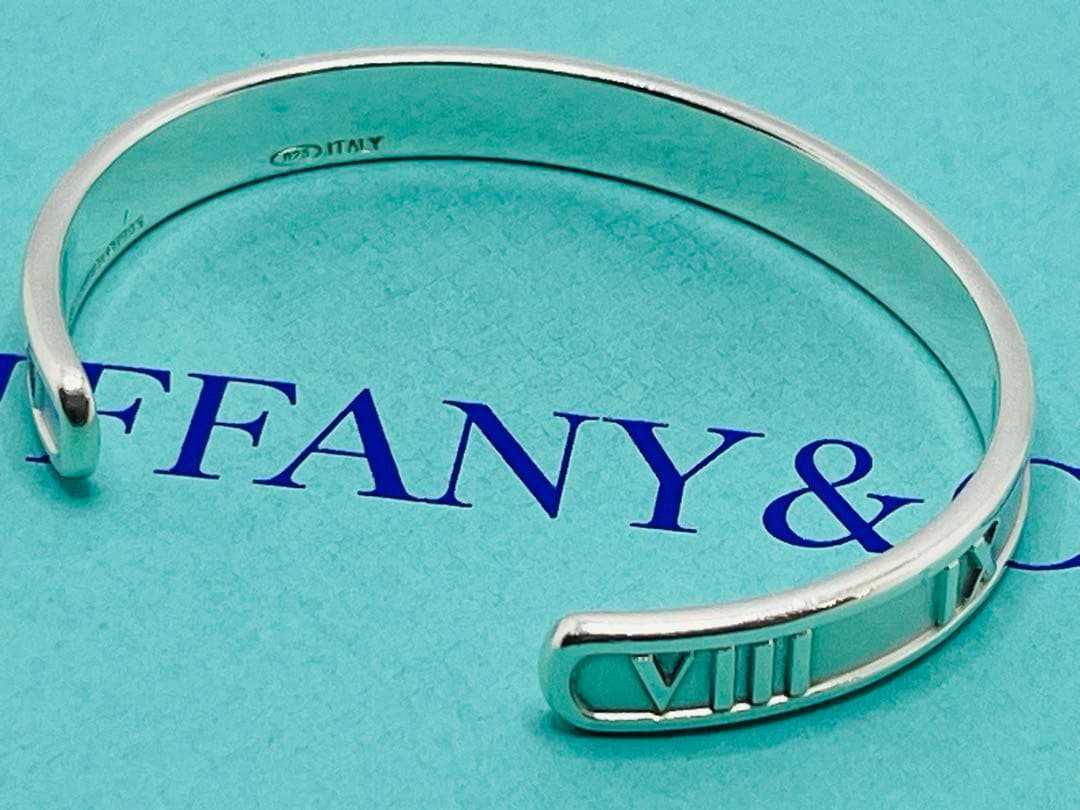 c648 オールドティファニー　1995 アトラス　ATLAS バングル　925