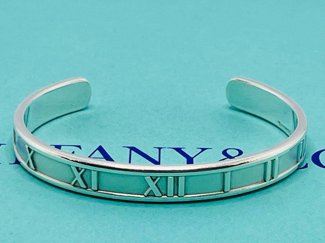c648 オールドティファニー　1995 アトラス　ATLAS バングル　925