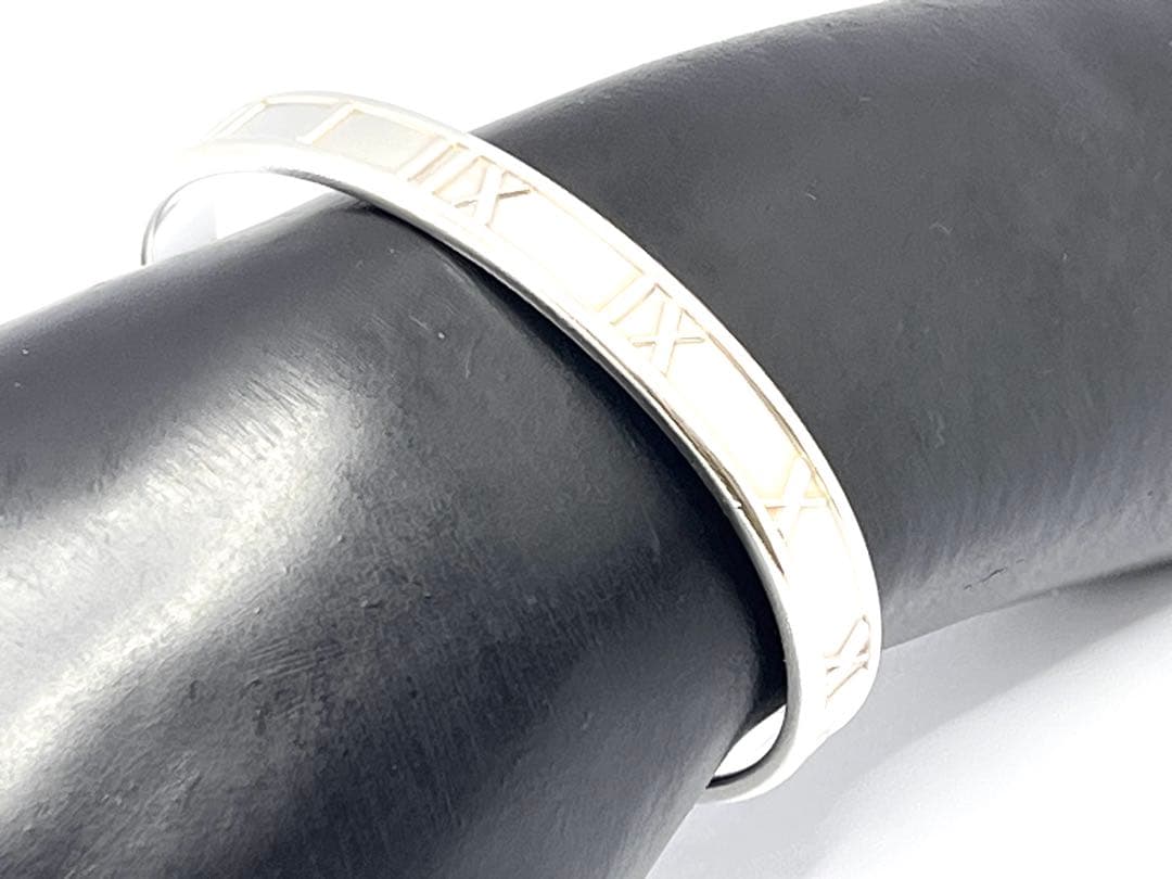 c648 オールドティファニー　1995 アトラス　ATLAS バングル　925