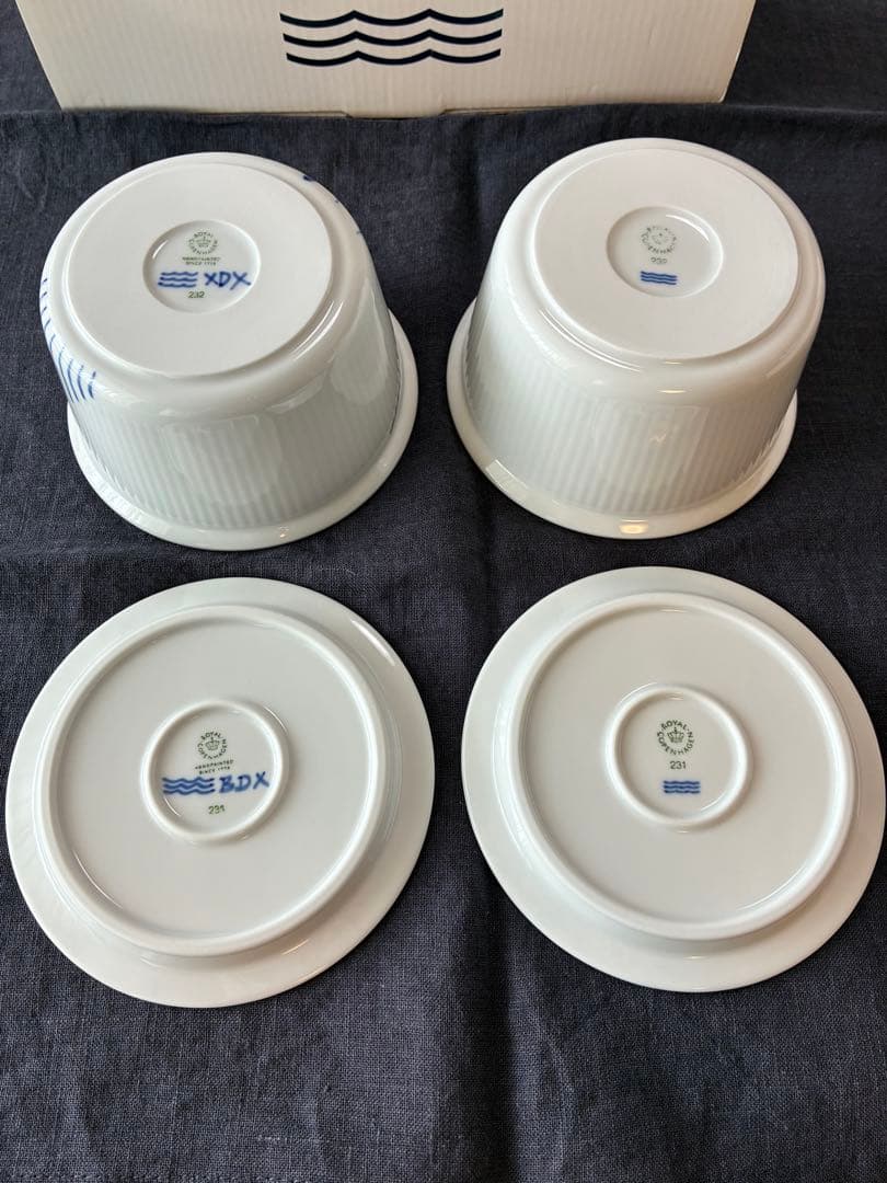 未使用　ロイヤルコペンハーゲン オーブンウェアＳ✖️2