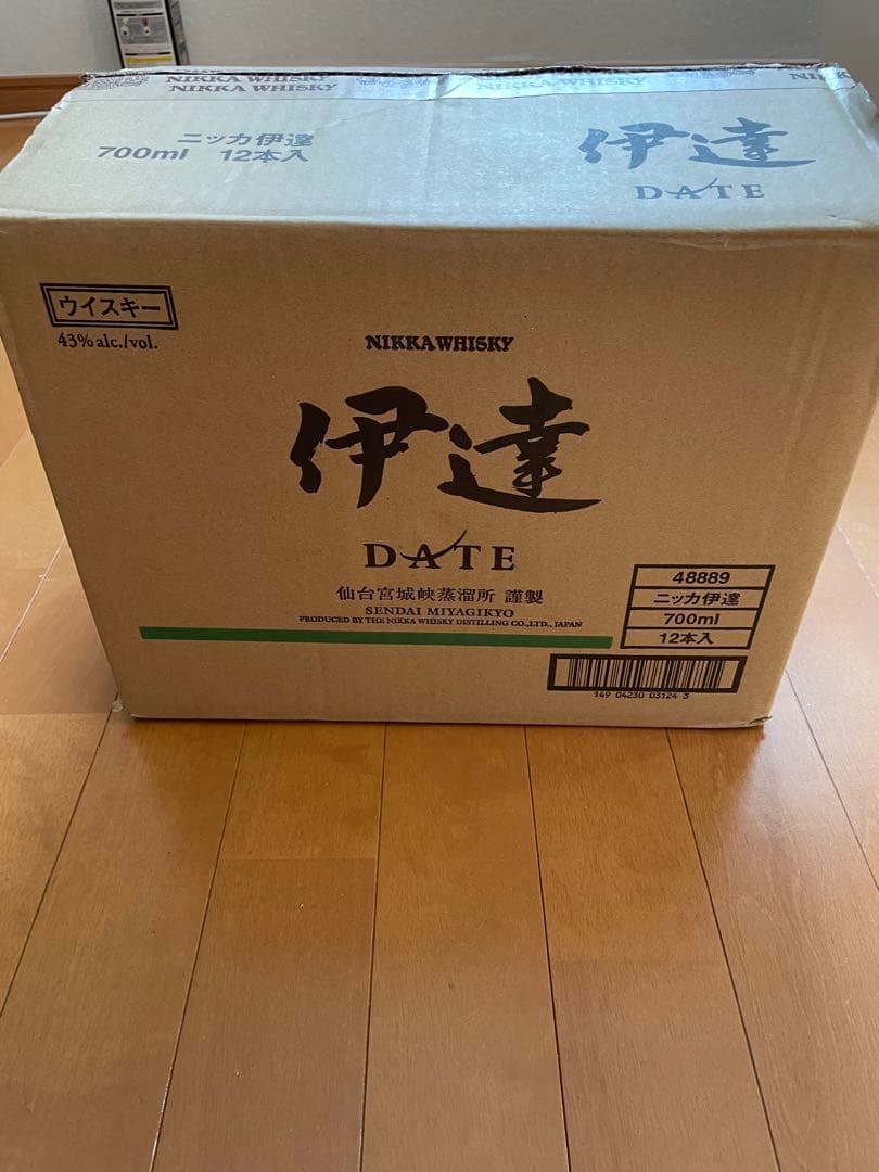 伊達　ウイスキー　１２本