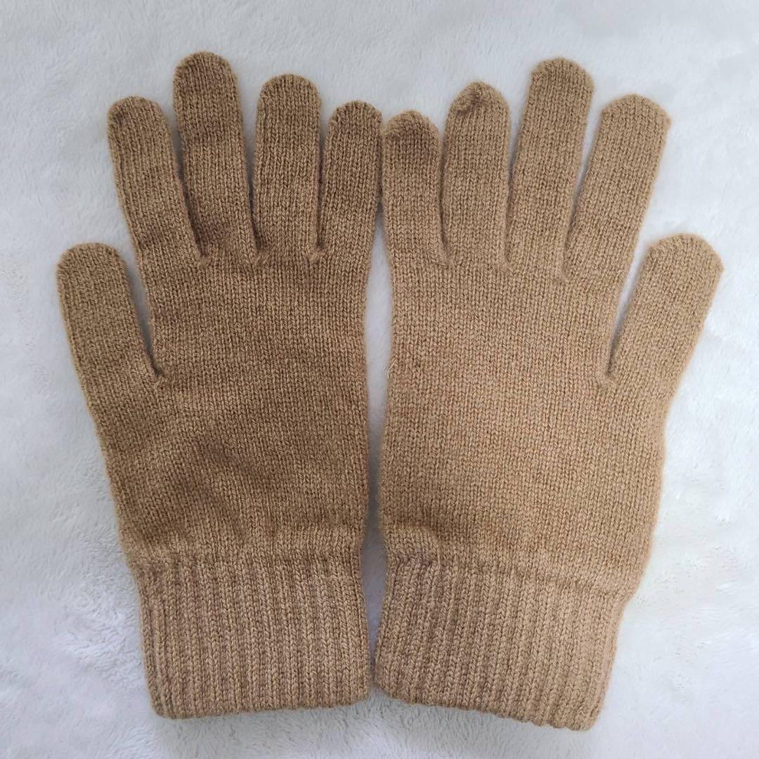 未使用級BURBERRY LONDONバーバリーキッズ　マフラー、帽子、手袋 ⓷