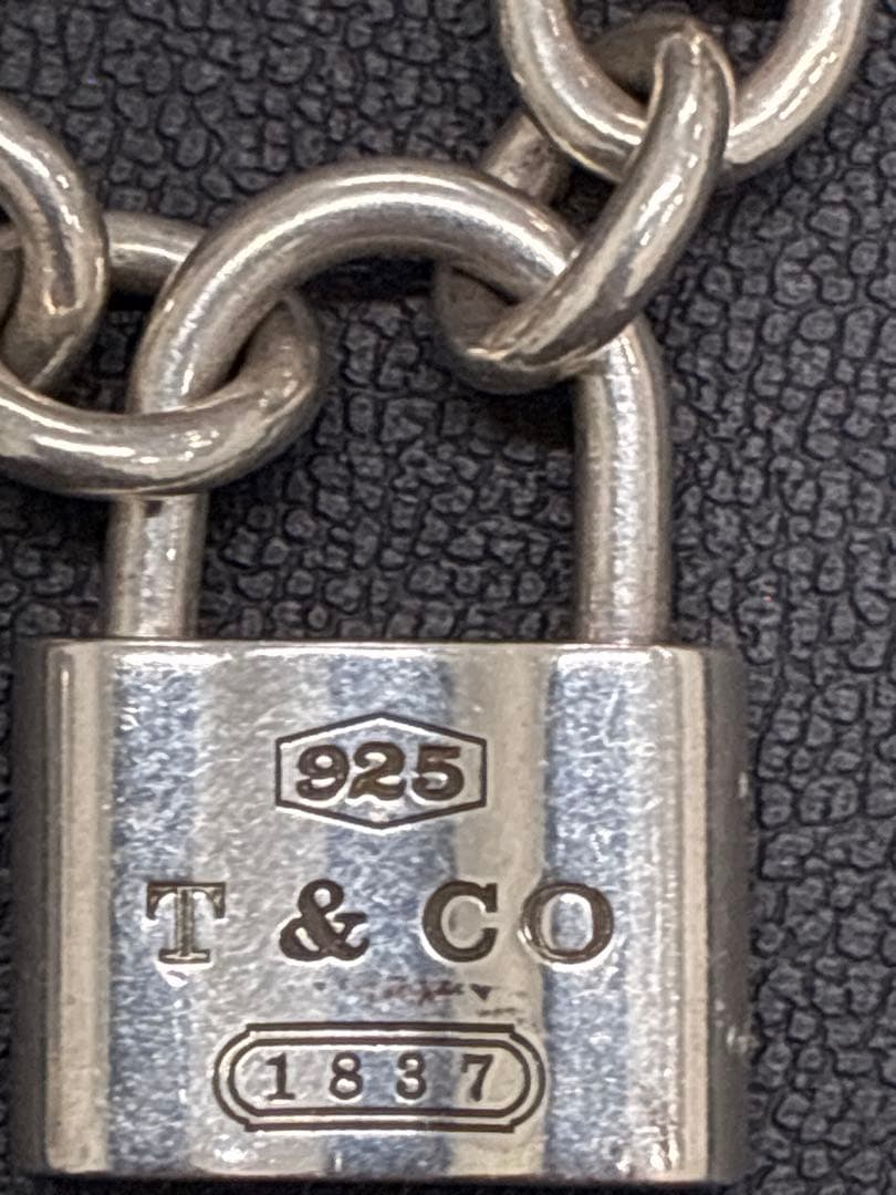 ティファニー　1837 パドロック　カデナ　ネックレス　チョーカー　925