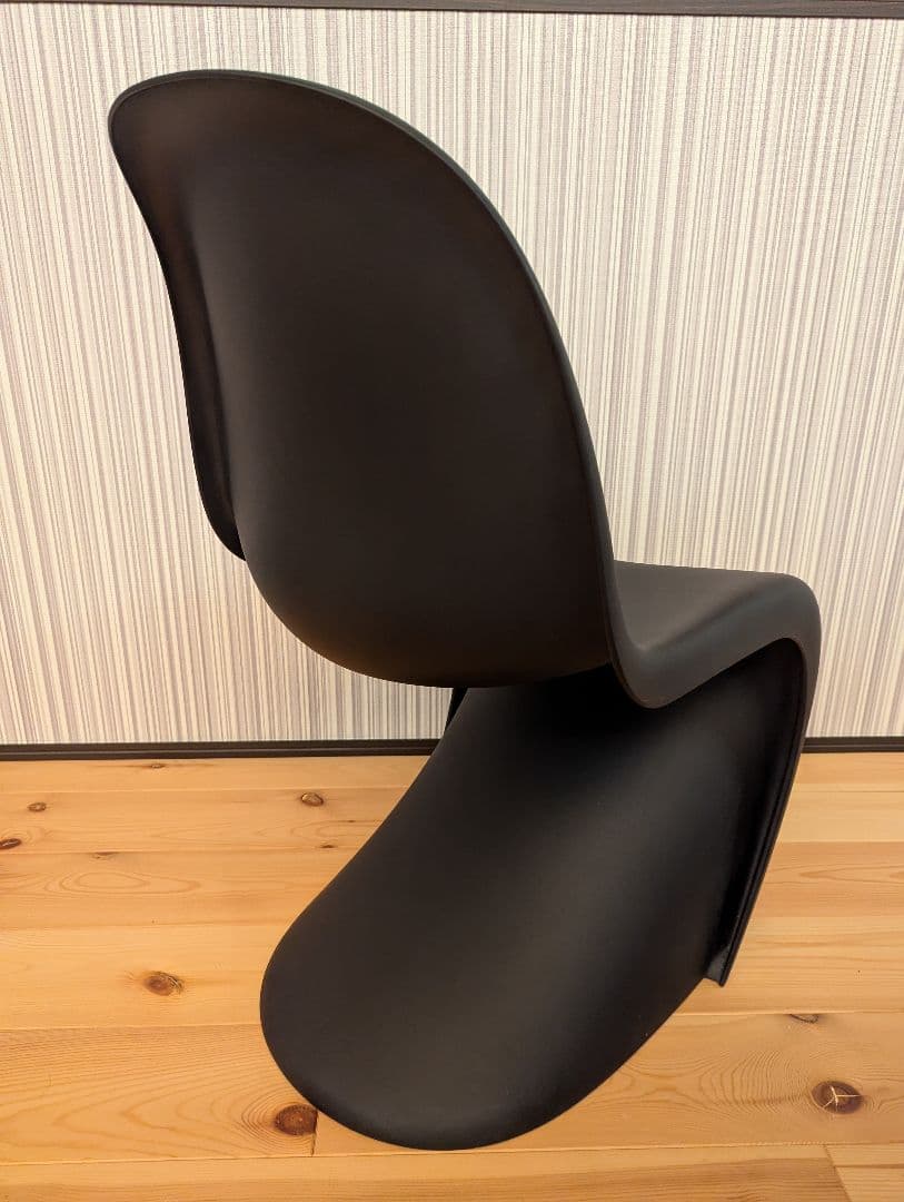 正規品 パントンチェア vitra 黒 ブラック