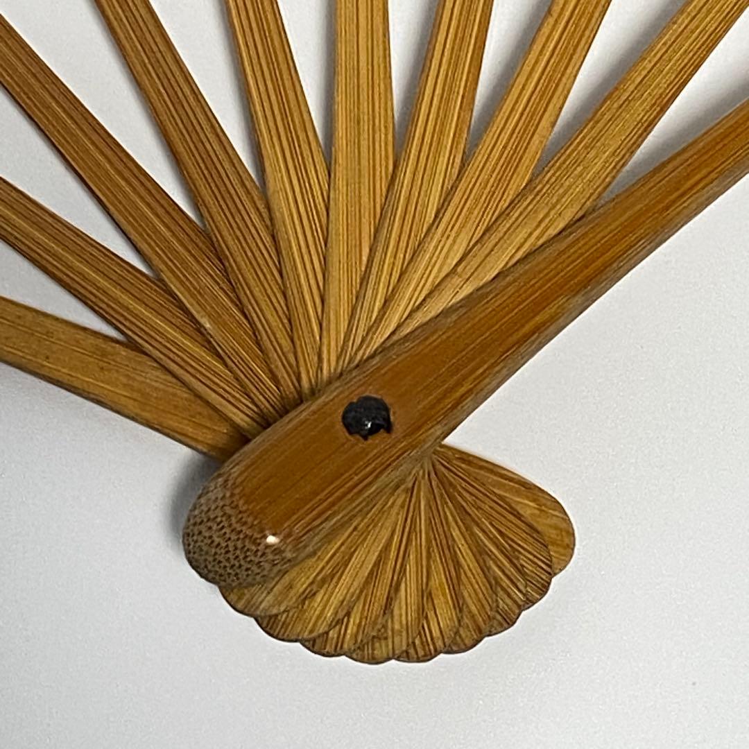 【52】舞扇子 十松屋福井扇鋪 紙箱付 金 銀 満月 三日月 月