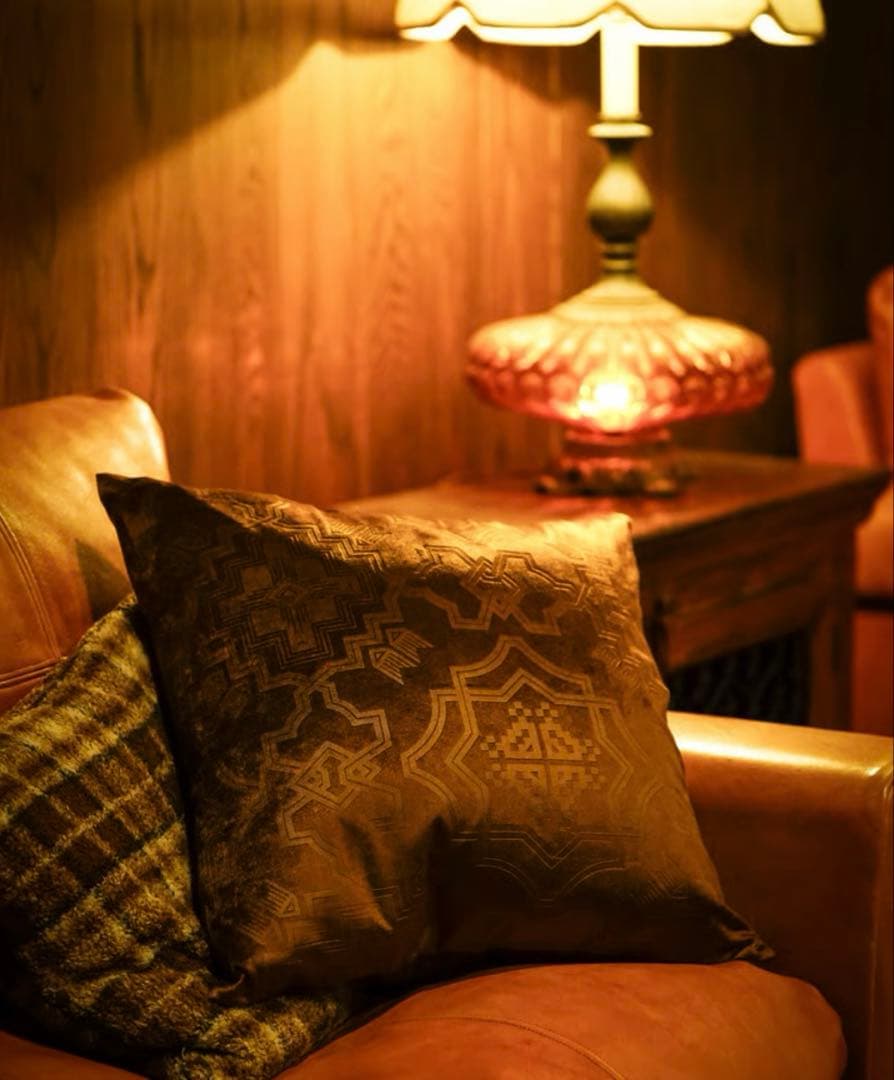 oldmountain Veroa Cushion Cover カーキ