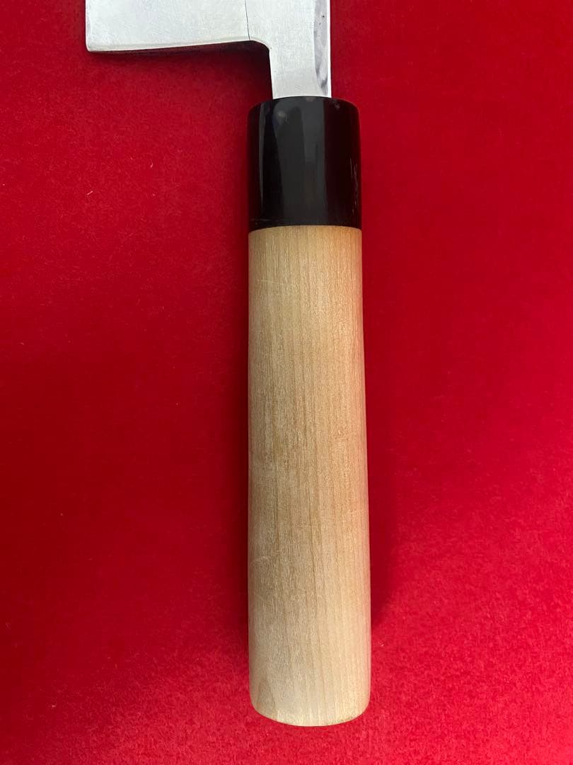 泉州源忠實作　出刃包丁 鏡面仕上