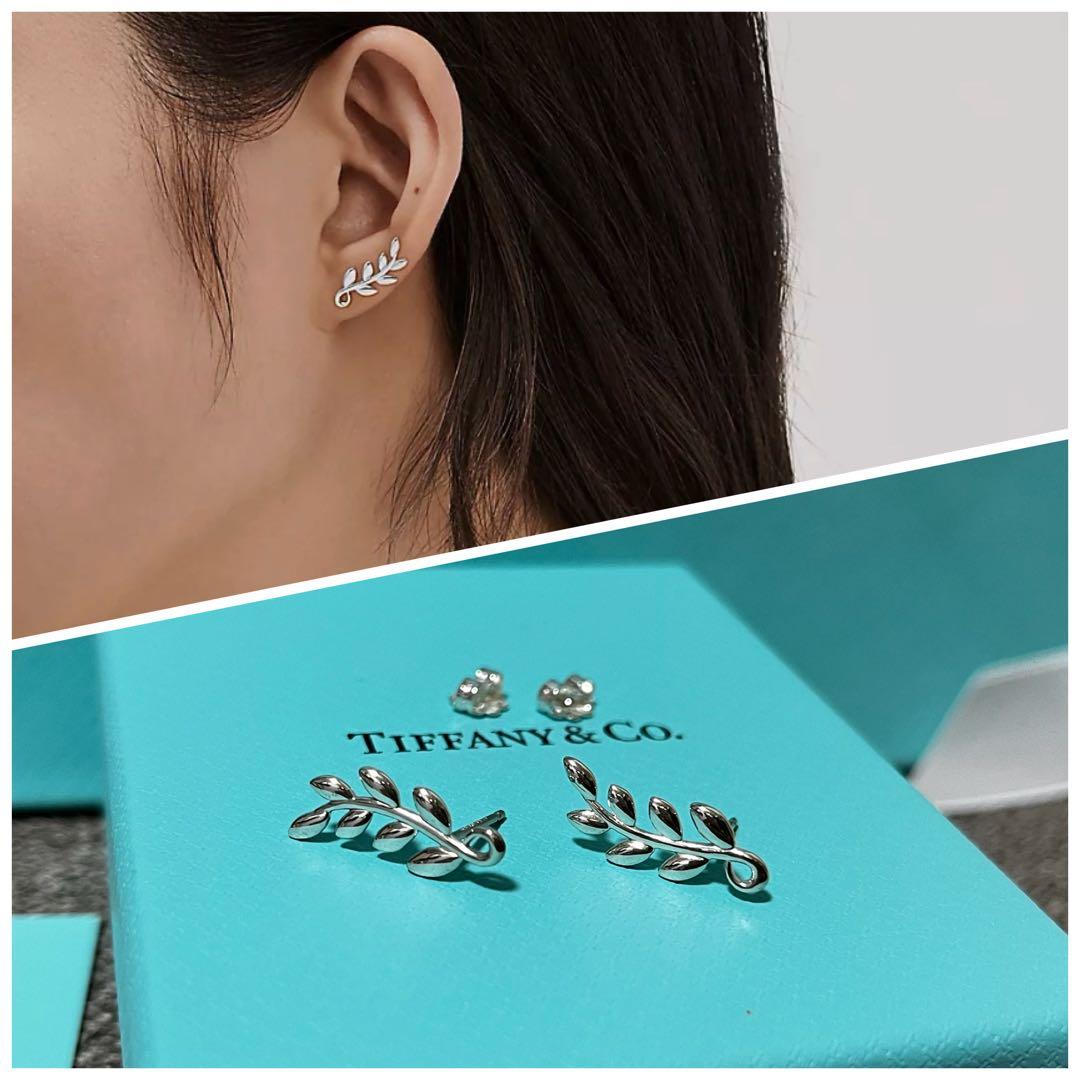 百貨店購入　ティファニー　パロマ・ピカソ オリーブリーフ ピアス　付属品あり