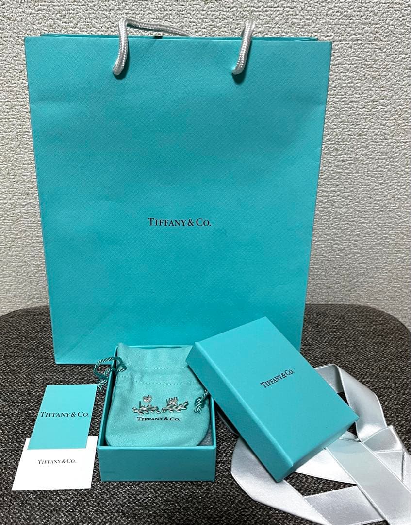 百貨店購入　ティファニー　パロマ・ピカソ オリーブリーフ ピアス　付属品あり