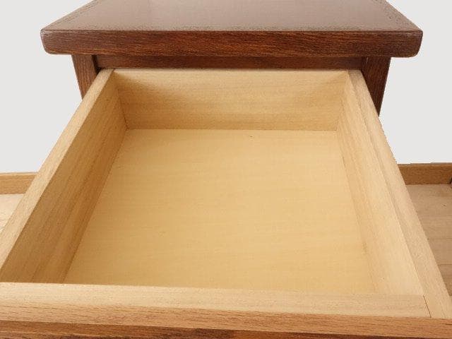 勇峰工芸（新）　チェスト38-4　ナラ材家具　北海道手作り家具