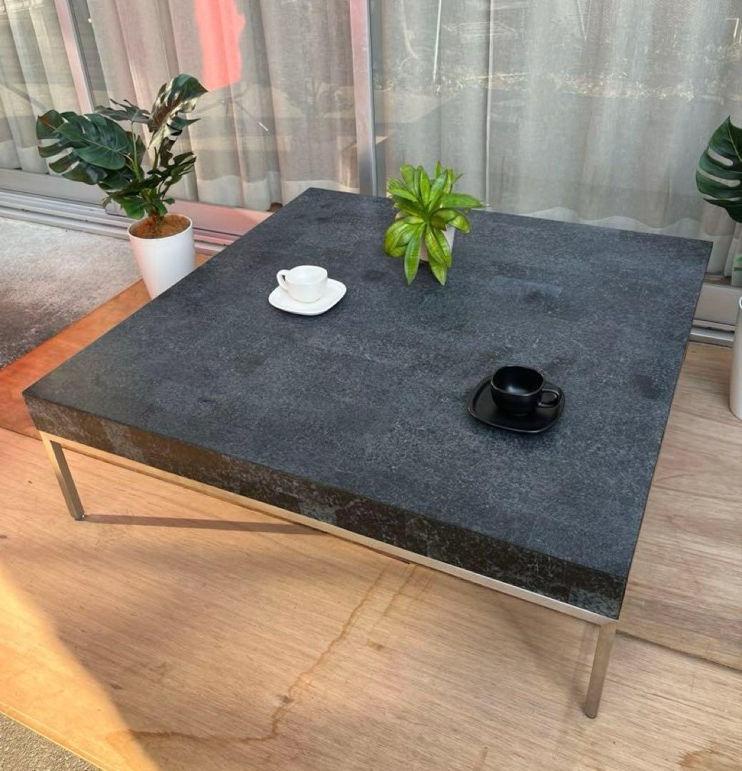 アスプルンド×フライミー　ストーンレイ　スクエアテーブル　モダンスタイル　北欧