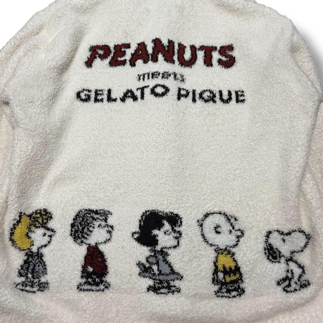 美品 gelato pique PEANUTS コラボオールスターズカーディガン