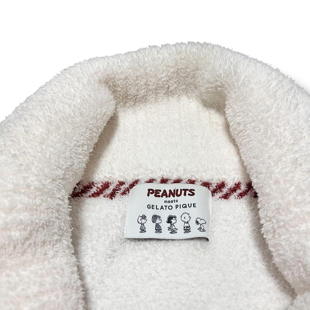 美品 gelato pique PEANUTS コラボオールスターズカーディガン