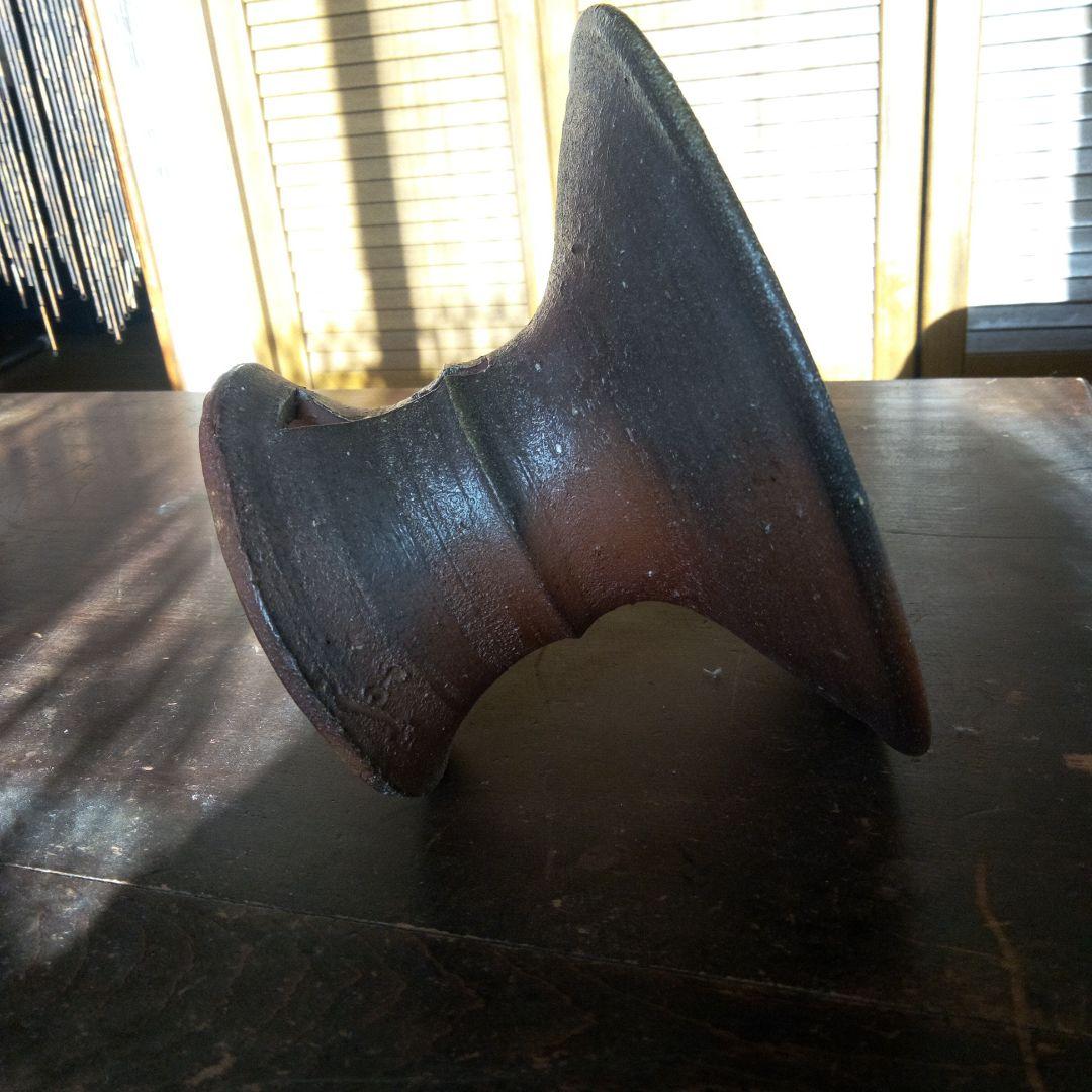 備前焼、高足台、