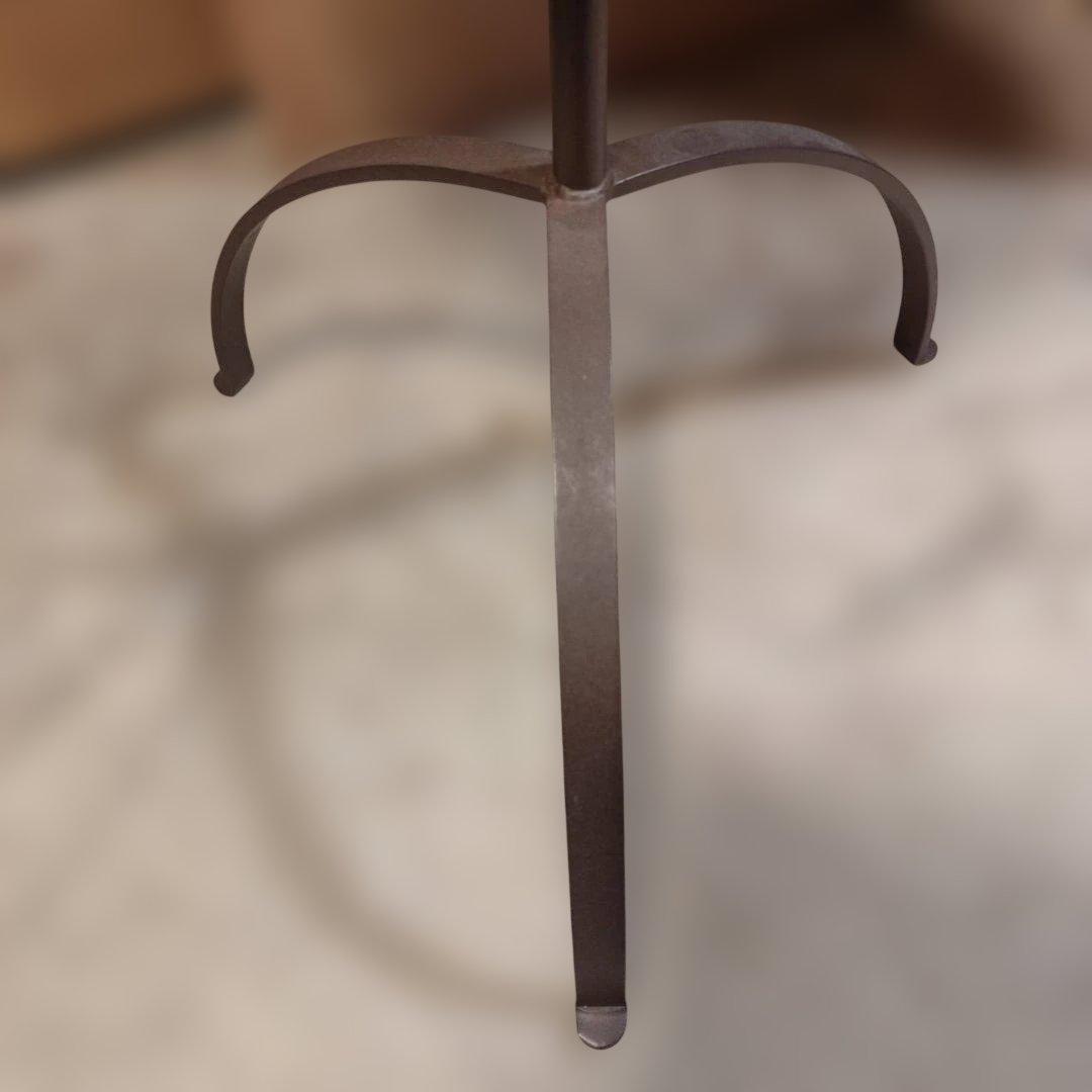 HUKLA 日本フクラ サイドテーブル アイアン脚 ミッドセンチュリー カバ材