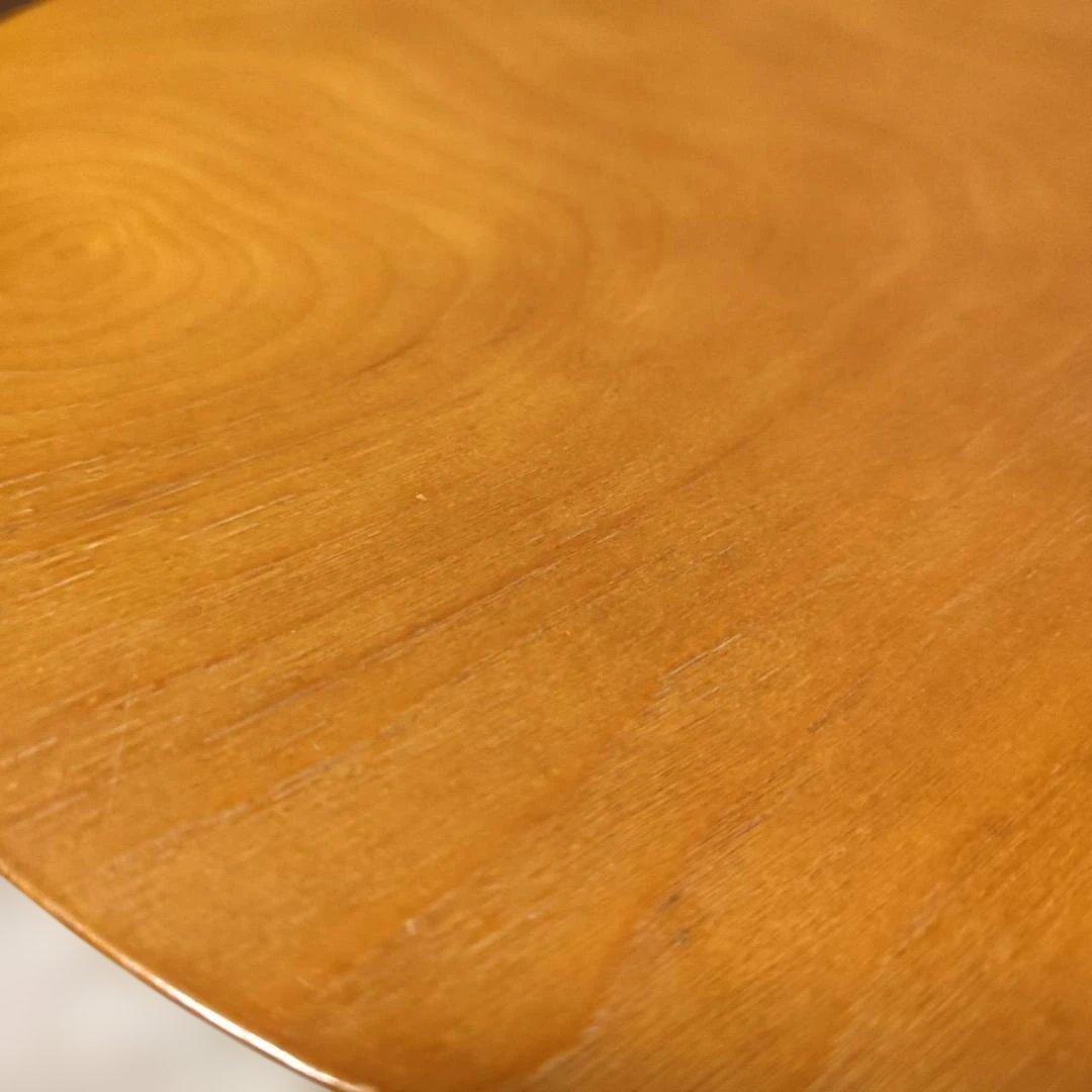 HUKLA 日本フクラ サイドテーブル アイアン脚 ミッドセンチュリー カバ材