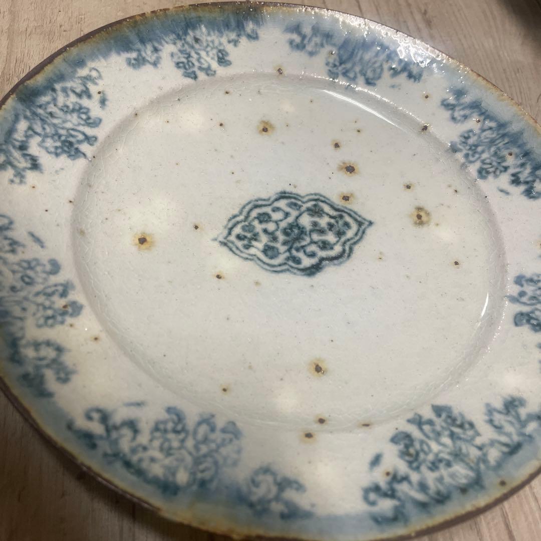 市野吉記　コウホ窯　　プレート