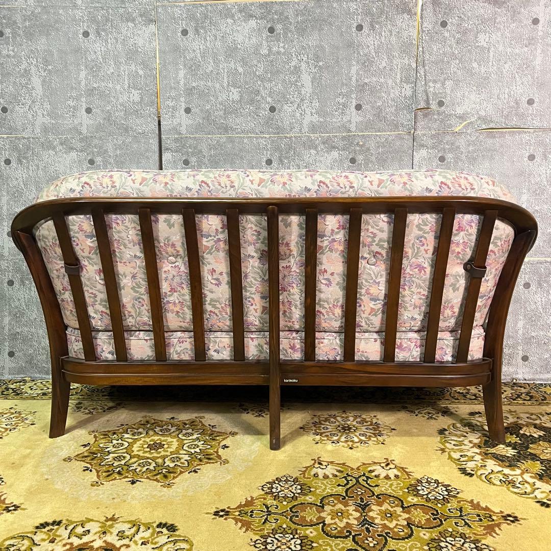 ꧁カリモク家具 karimoku꧂センターテーブル&アームチェア&3人掛けソファ