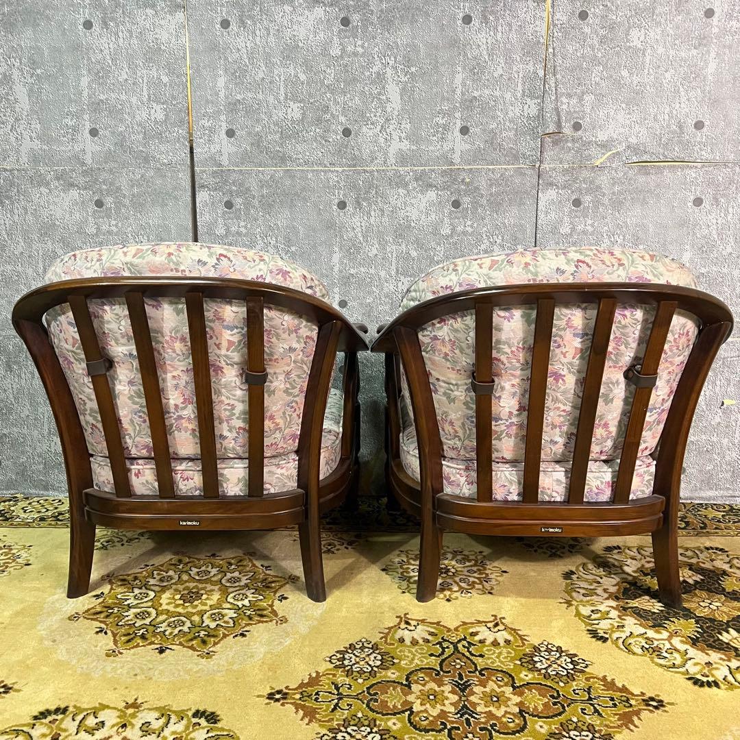 ꧁カリモク家具 karimoku꧂センターテーブル&アームチェア&3人掛けソファ