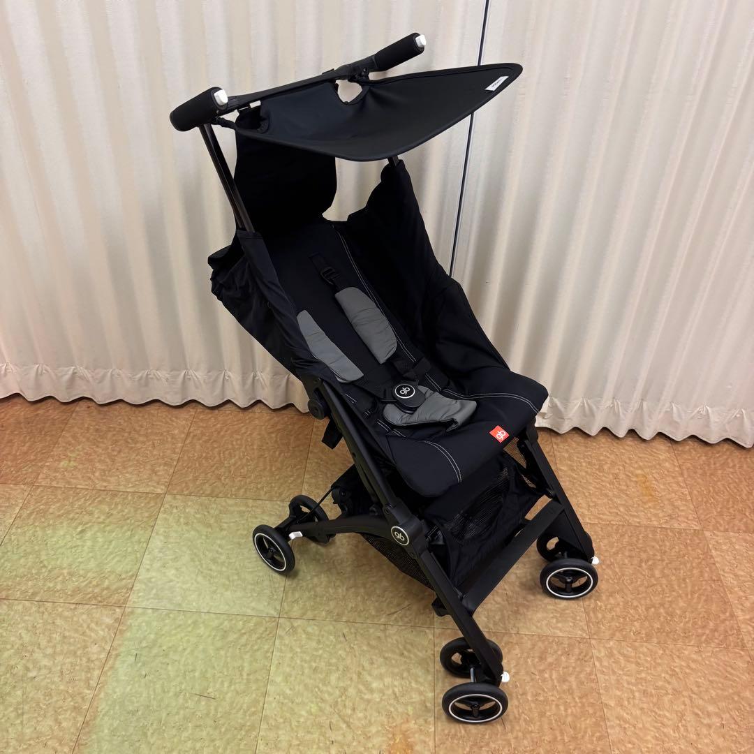 クリーニング済　☆美品☆　グッドベビー　ポキットプラス　ブラック　折畳コンパクト