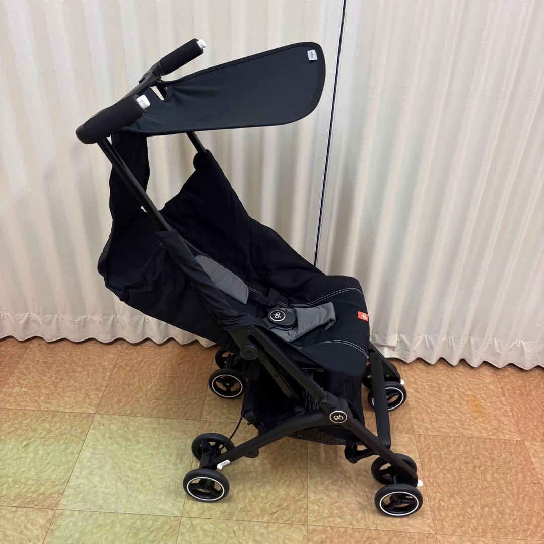 クリーニング済　☆美品☆　グッドベビー　ポキットプラス　ブラック　折畳コンパクト