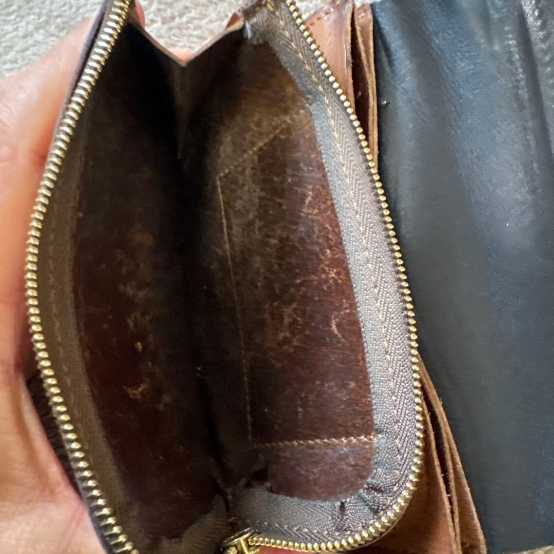 【名作】forme フォルメ Short Wallet ベビーカーフ×SHF 黒