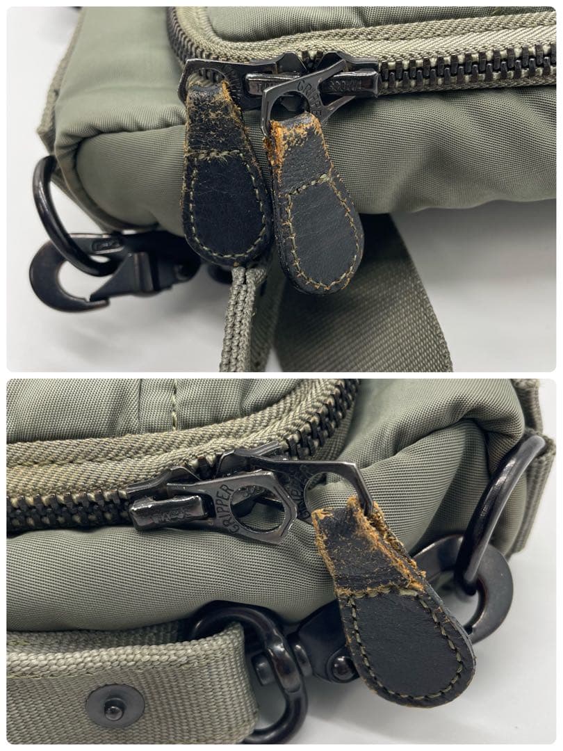 REAL McCoyS HARVEST LABELショルダーバック カーキ